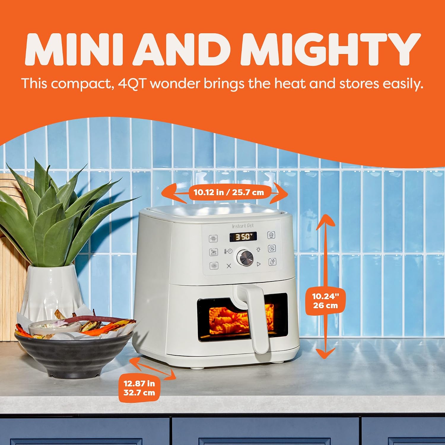 Instant Pot 4Qt VORTEX 6-in-1 Mini Air Fryer