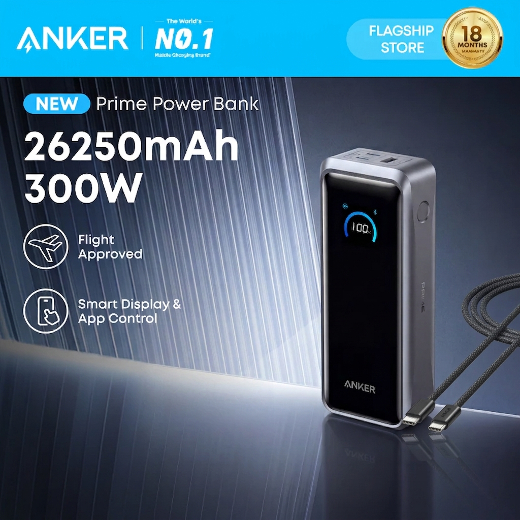 Anker Prime 26250mAh 300W Power Bank