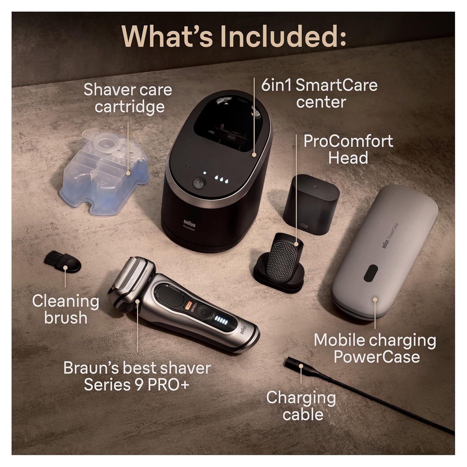 Braun Series 9 PRO+ 9577cc Electric Shaver