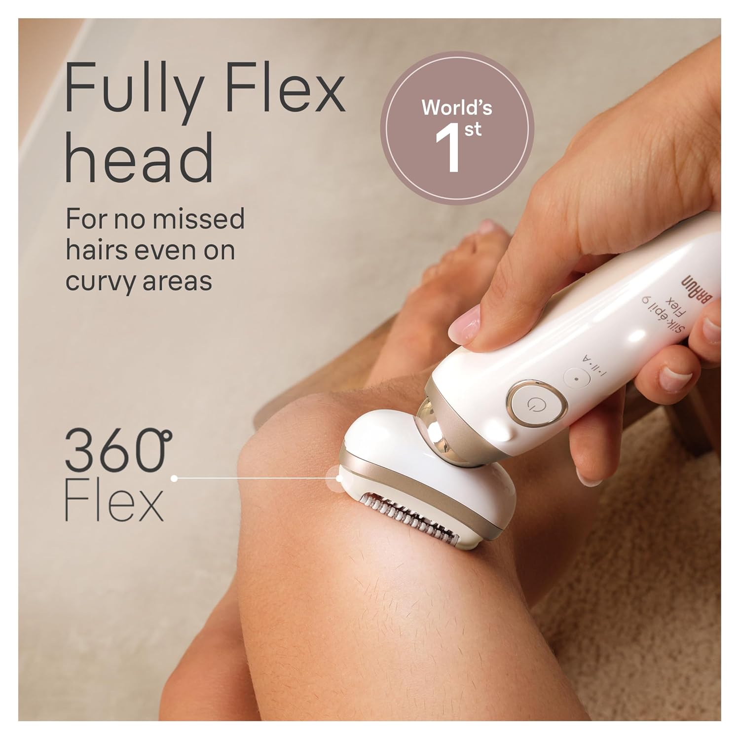 Braun Silk-épil 9 Epilator with Rotating Head, 9-030