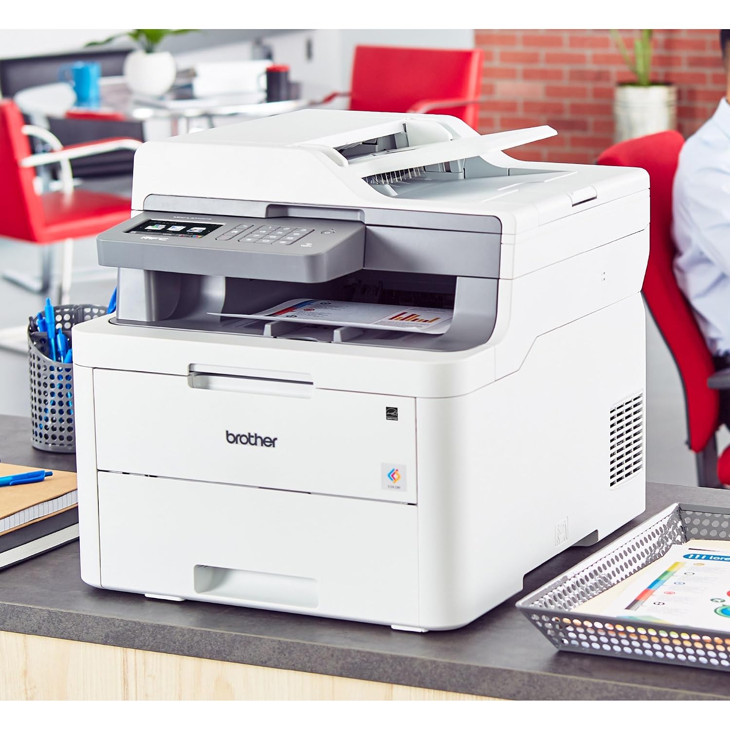 Brother MFC-L3710CW Compact Digital Color All-in-One Printer