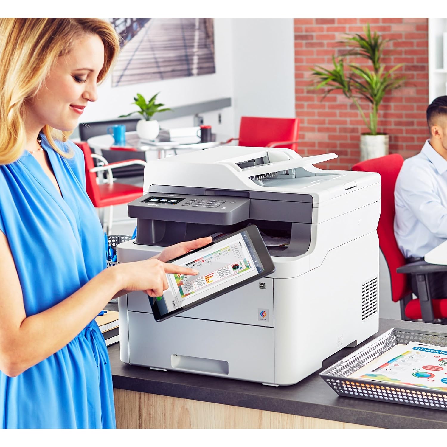 Brother MFC-L3710CW Compact Digital Color All-in-One Printer