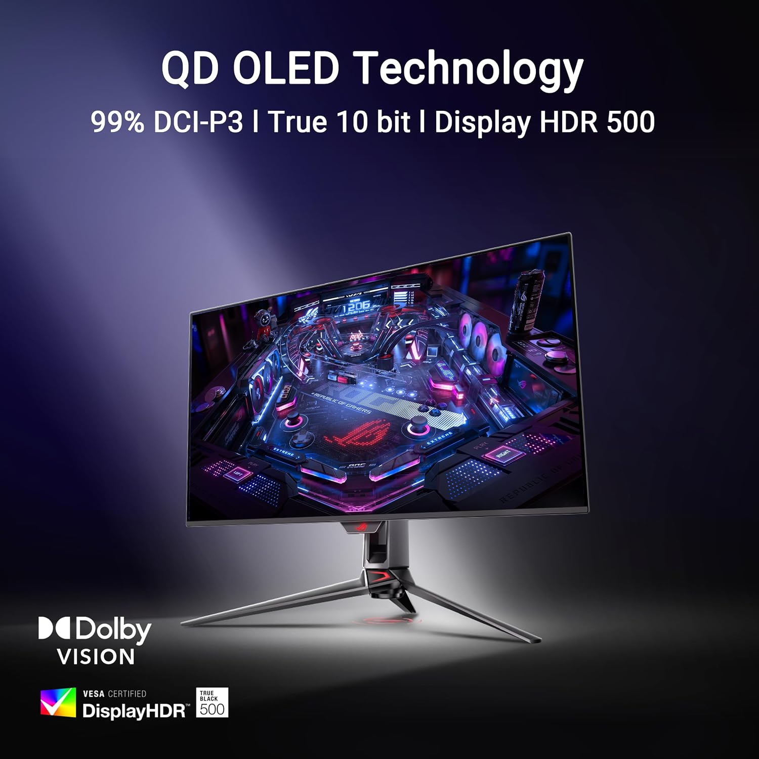 ASUS ROG Swift PG32UCDM3 32-inch 4K 240Hz Tandem OLED Gaming Monitor