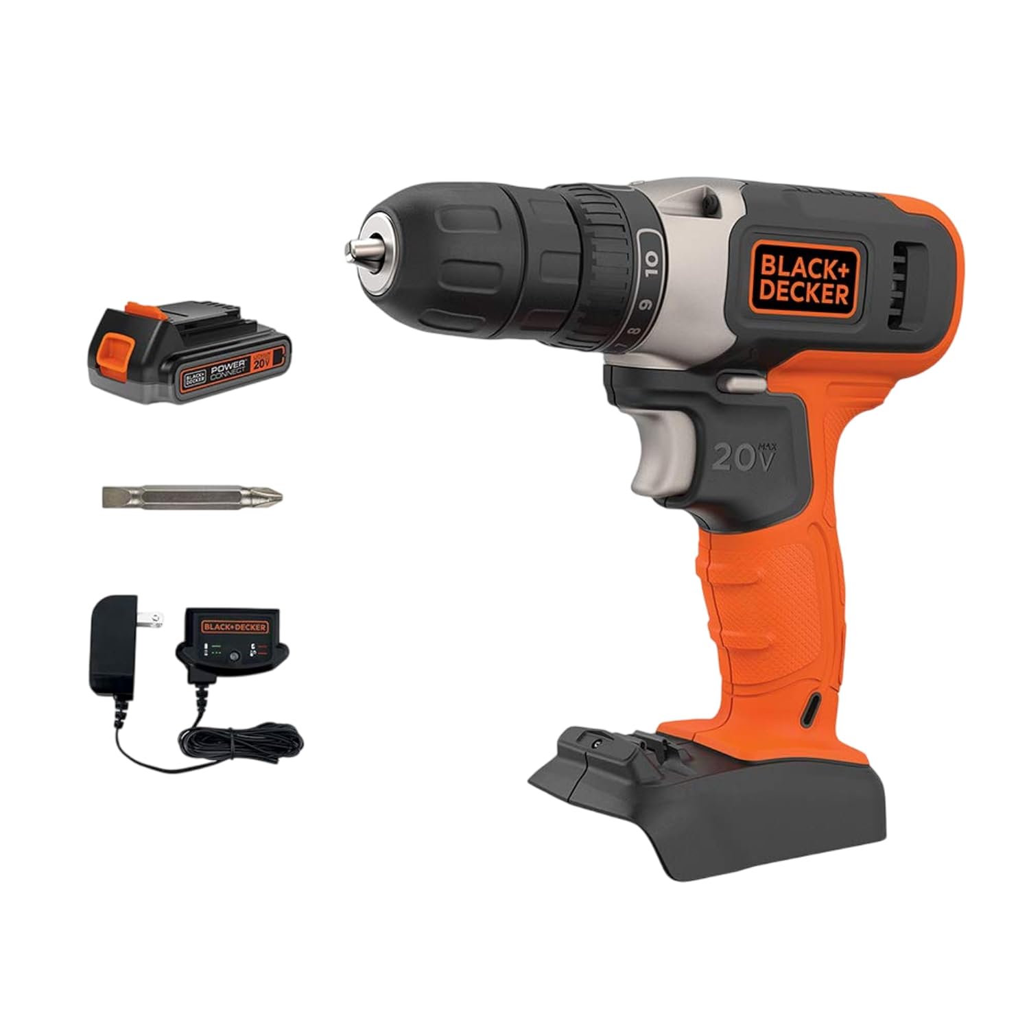 Black+Decker 20V Max Cordless Drill
