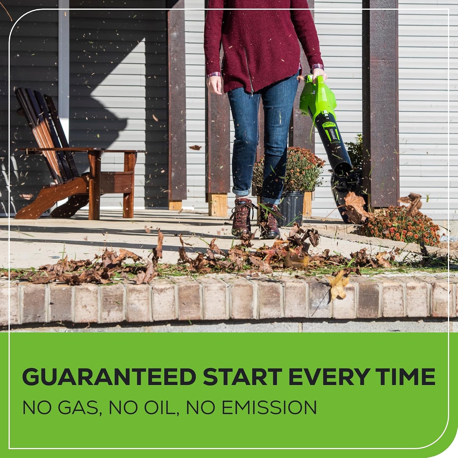 Greenworks 40V Cordless Leaf Blower