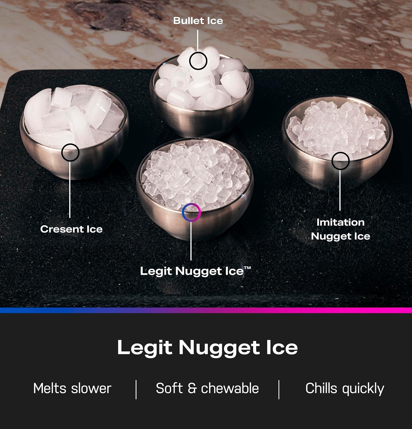 Opal GE Profile Opal 2.0 Ultra Nugget Ice Maker