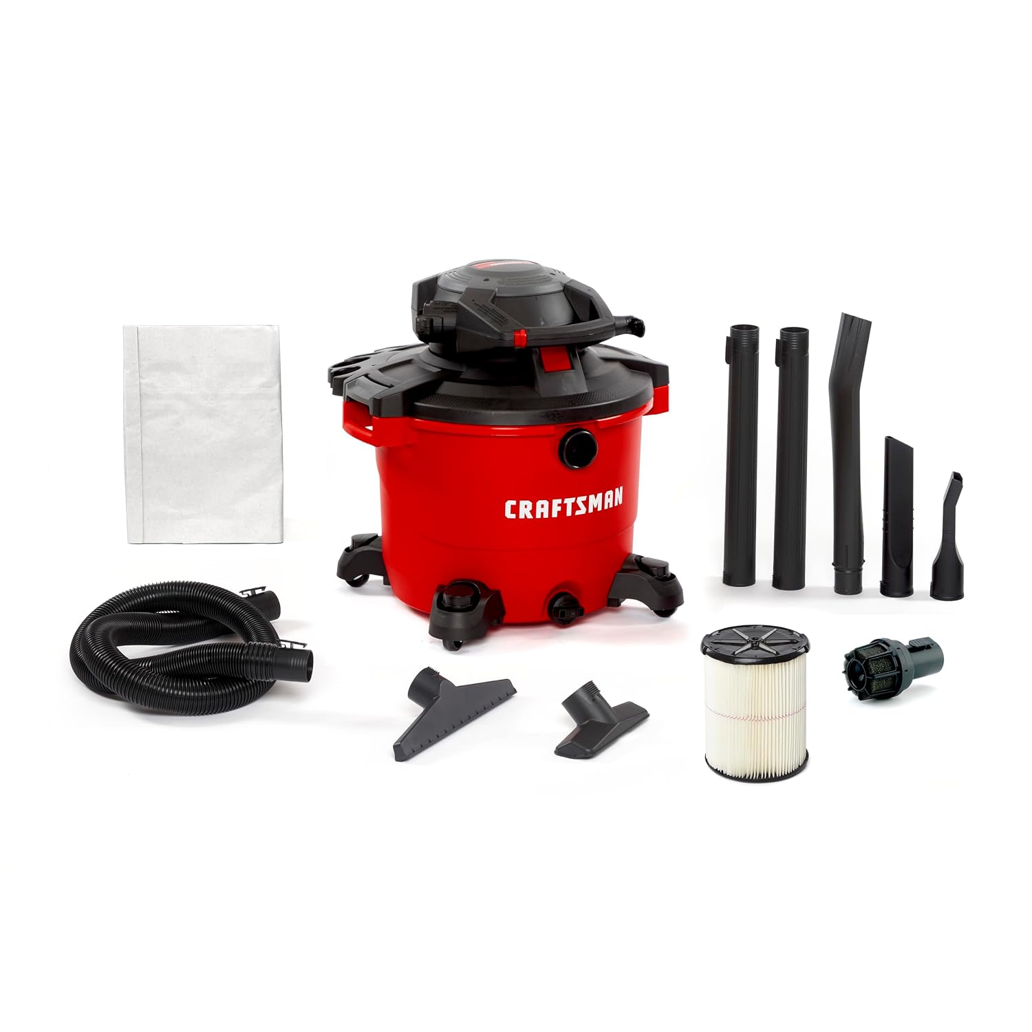 Craftsman CMXEVBE17595 16-Gallon 6.5 Peak HP Wet/Dry Shop Vacuum