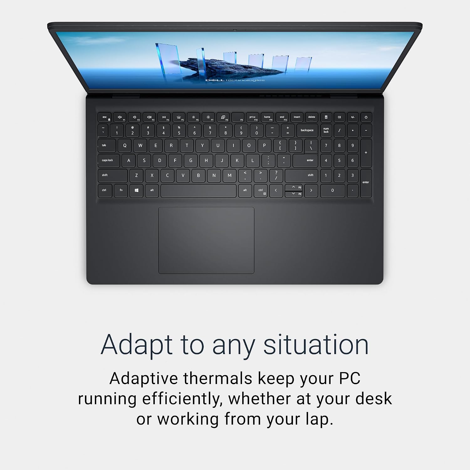 Dell 15.6" Laptop, Intel Core 3 100U, 8GB RAM