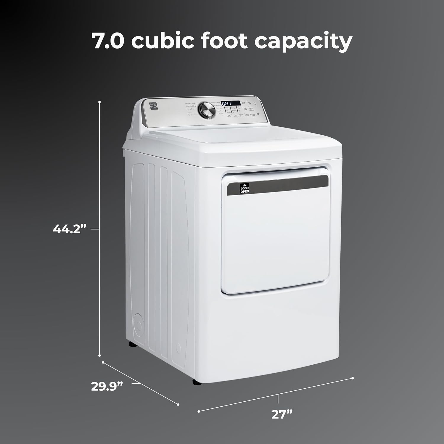 Kenmore 7.0 cu. ft. Front Load Electric Dryer