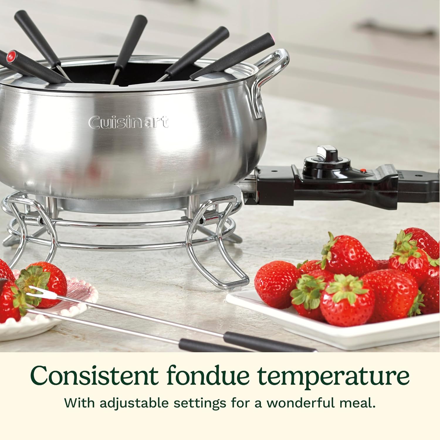 Cuisinart CFO-3SS 3-Quart Electric Fondue Maker