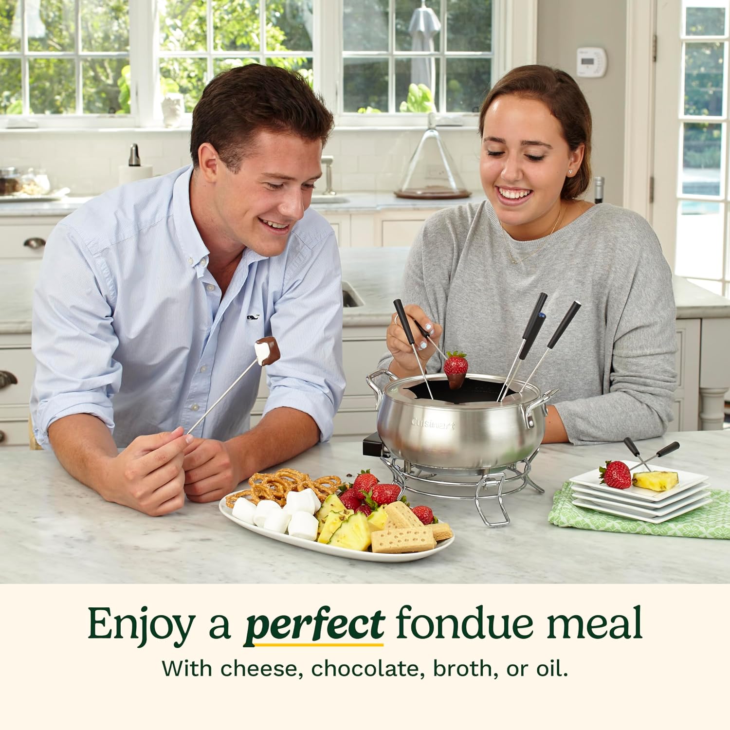 Cuisinart CFO-3SS 3-Quart Electric Fondue Maker
