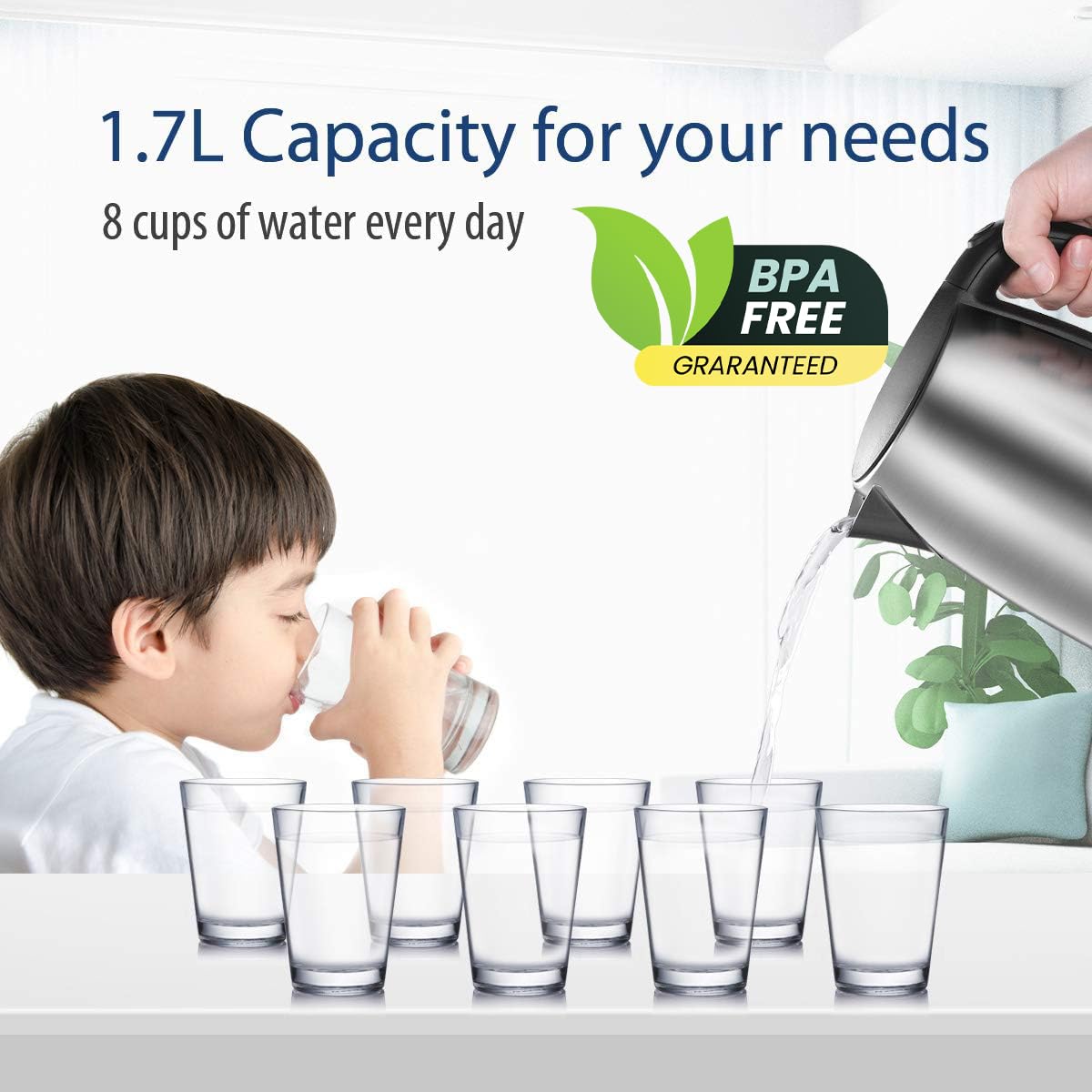Comfee 1.7L Electric Kettle