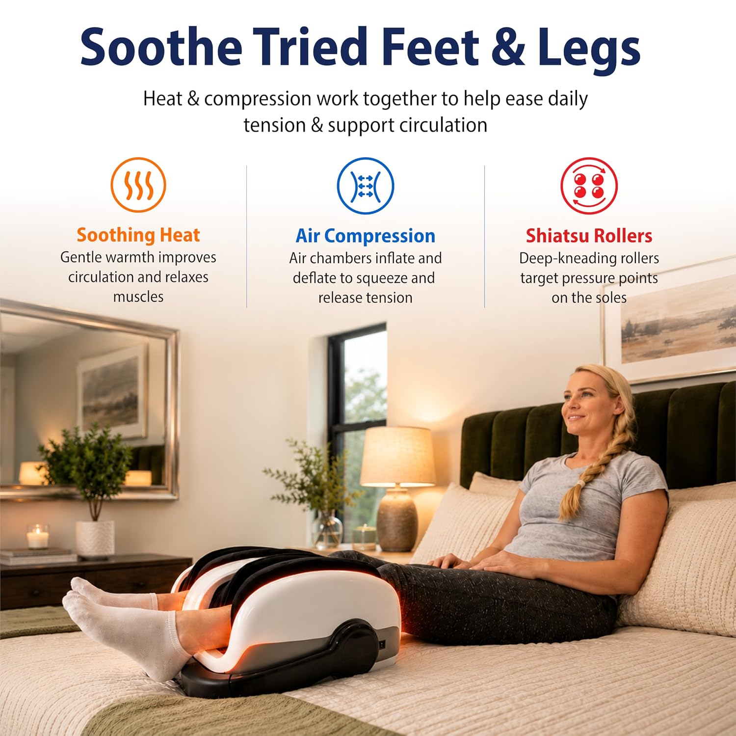 Cloud Massage Shiatsu Foot Massager
