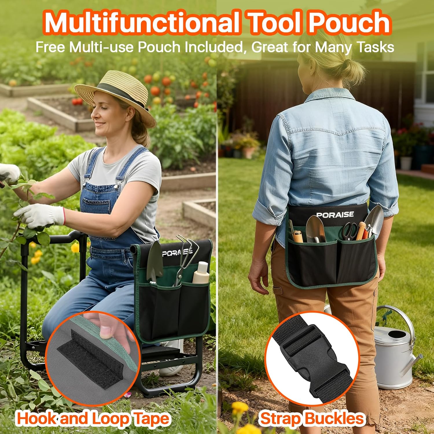 Poraise Garden Kneeler and Seat