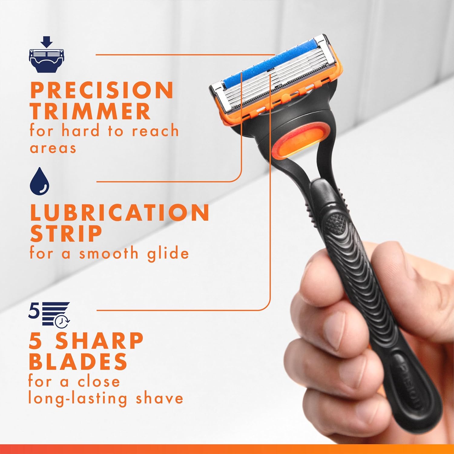 Gillette Fusion5 ProGlide Shield Shaving Razor for Men