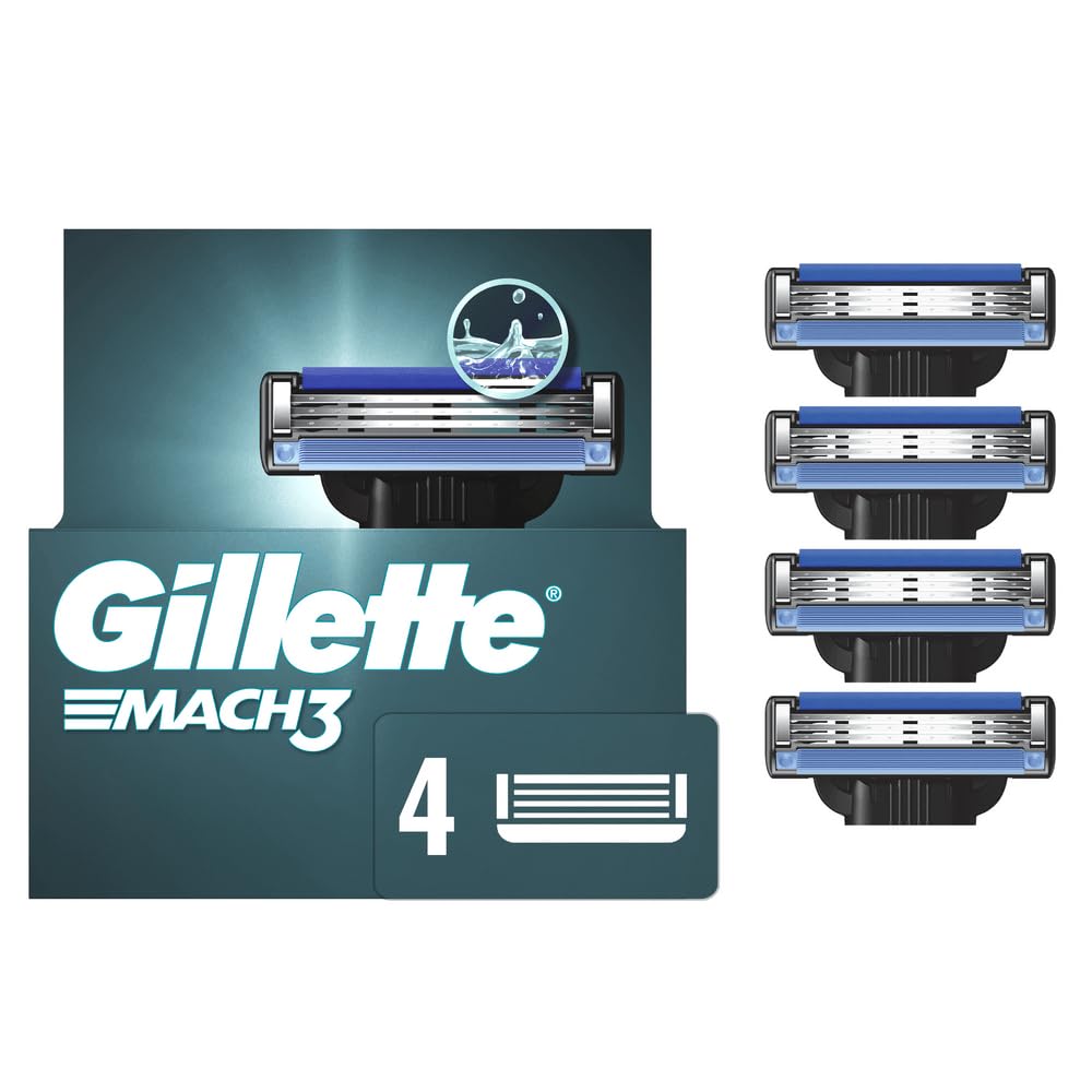 Gillette Mach3 Sensitive Razor with 5 Refills
