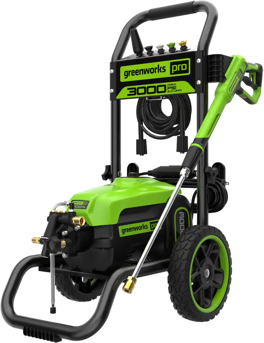 Greenworks 3000 PSI 2.0 GPM Brushless Electric Pressure Washer