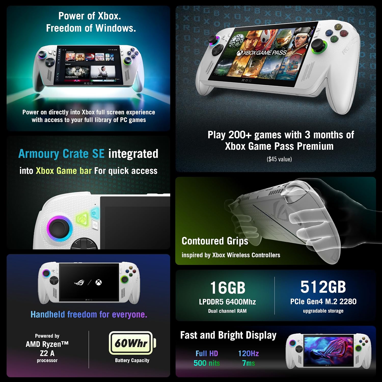 ASUS ROG Ally Z2 512GB Gaming Handheld