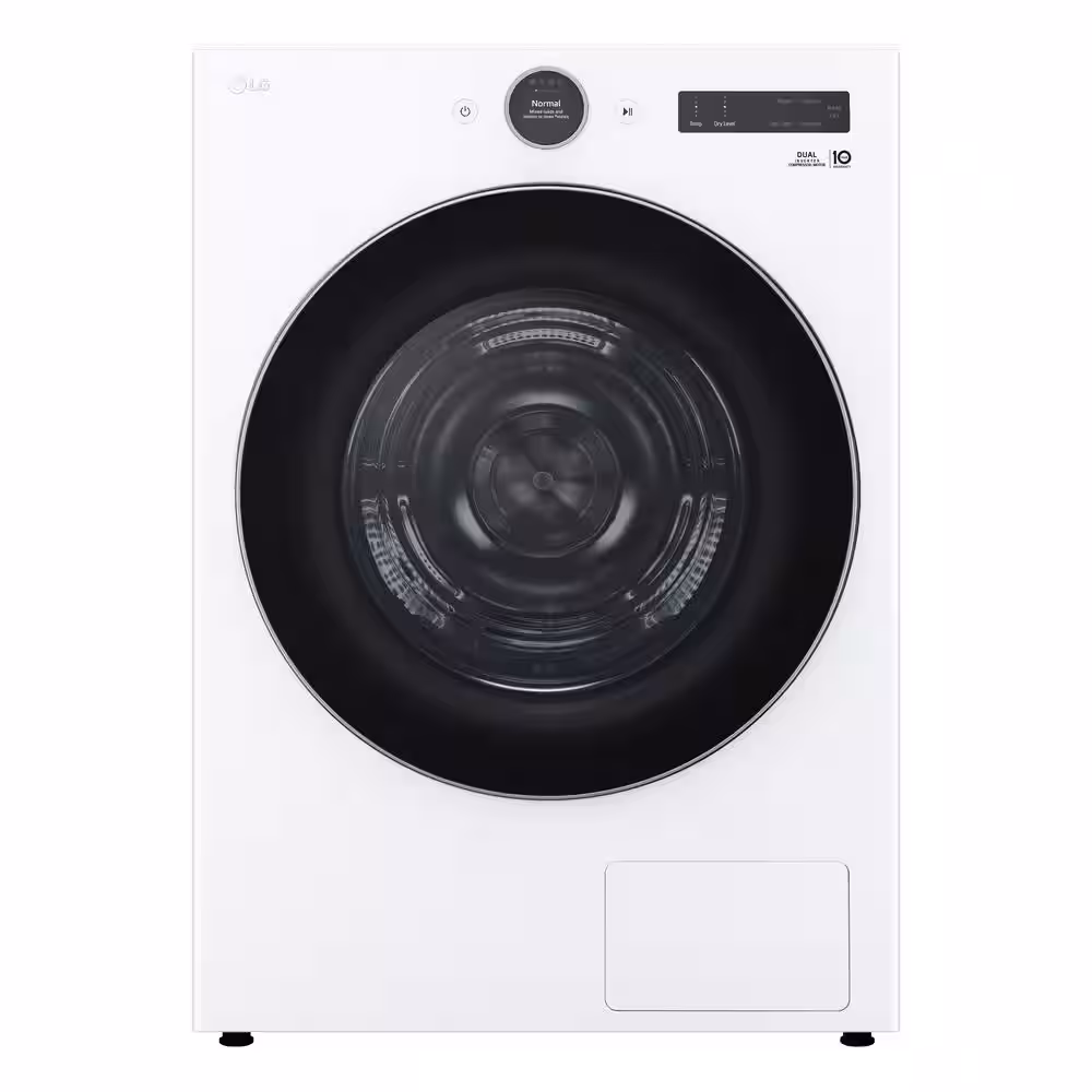 LG 7.8 cu. ft. Dual Inverter Heat Pump Dryer DLHC5502W