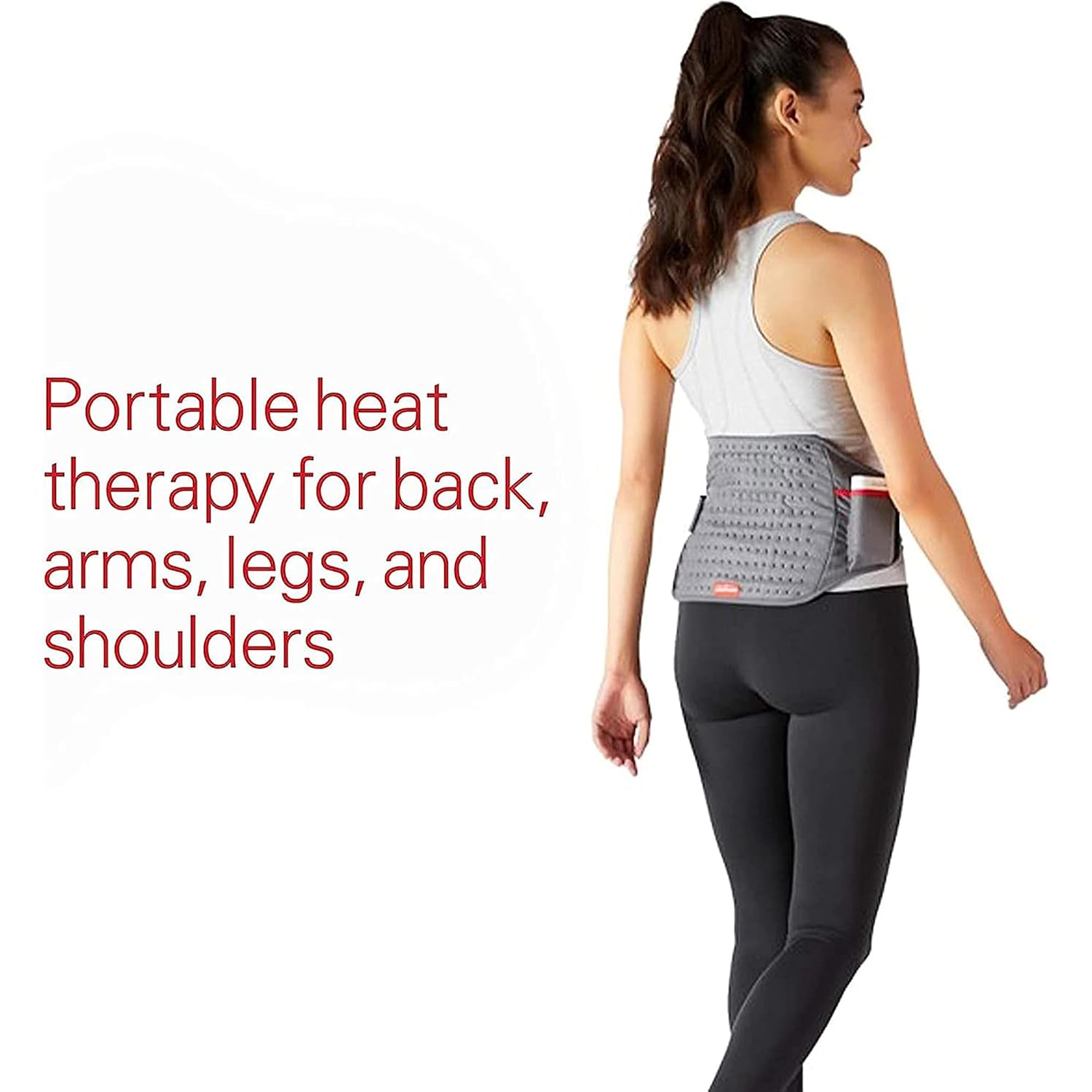 Sunbeam Cordless Rechargeable Heating Pad, 9.5" x 12"