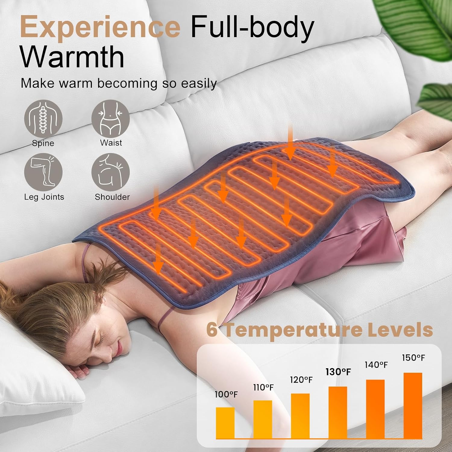 VAAGHANM 33" x 17" Heating Pad