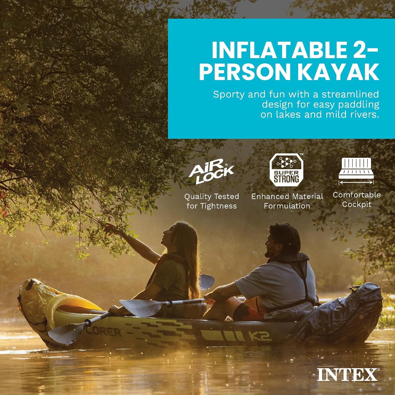 Intex Explorer K2 2-Person Inflatable Kayak