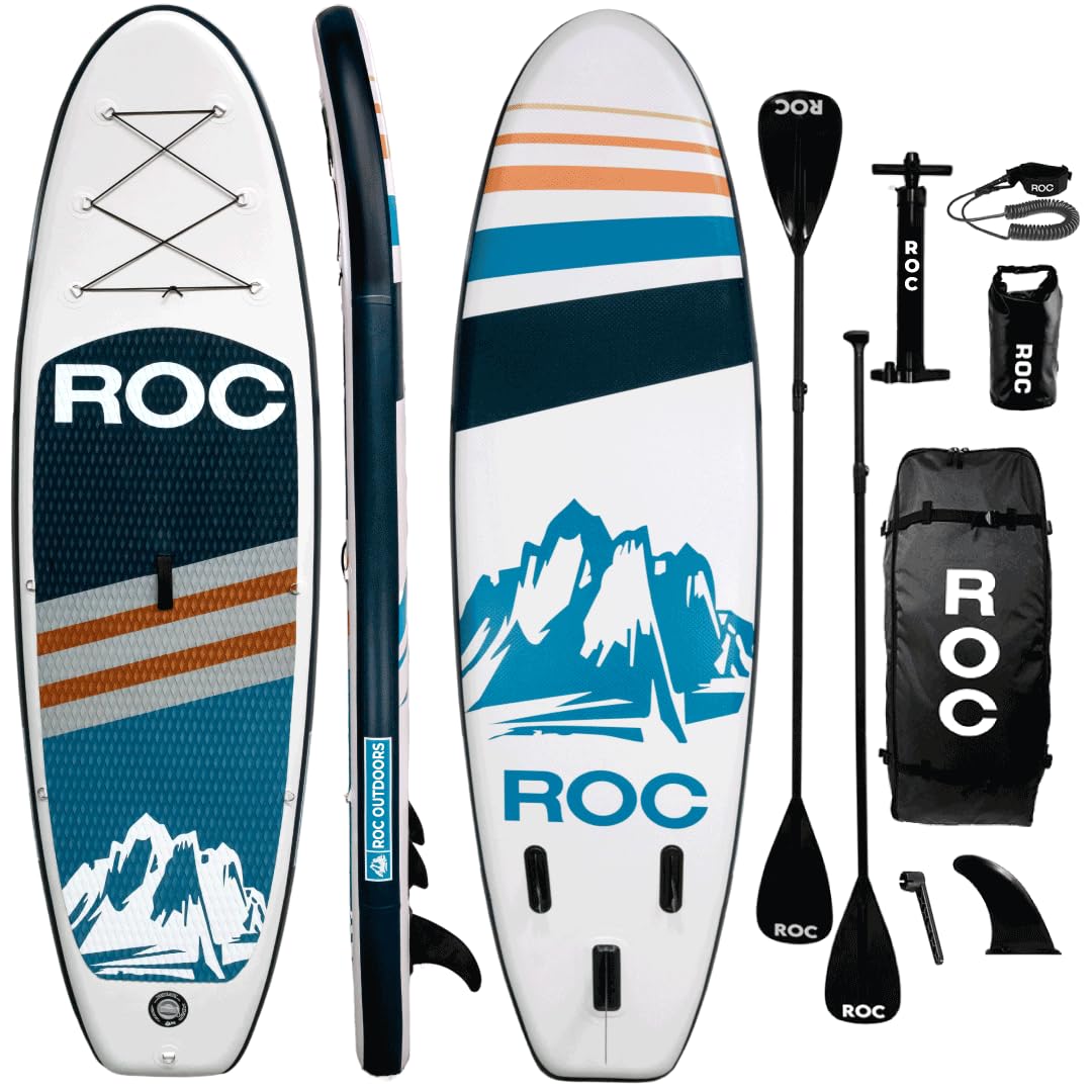 Roc iROCKER All Around 11 8.0 Inflatable Stand Up Paddle Board