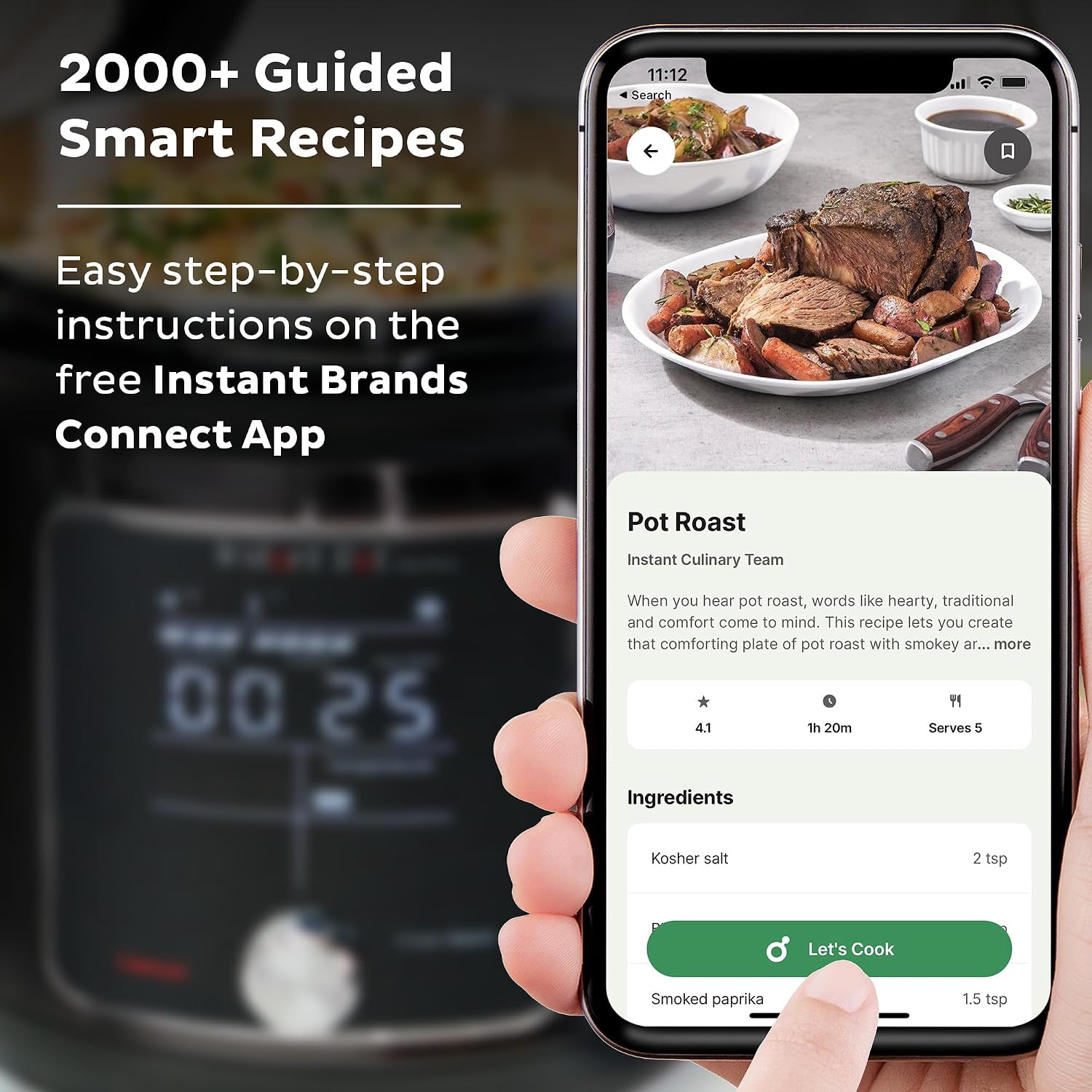 Instant Pot Pro Plus 6-Quart 10-in-1 Electric Pressure Cooker
