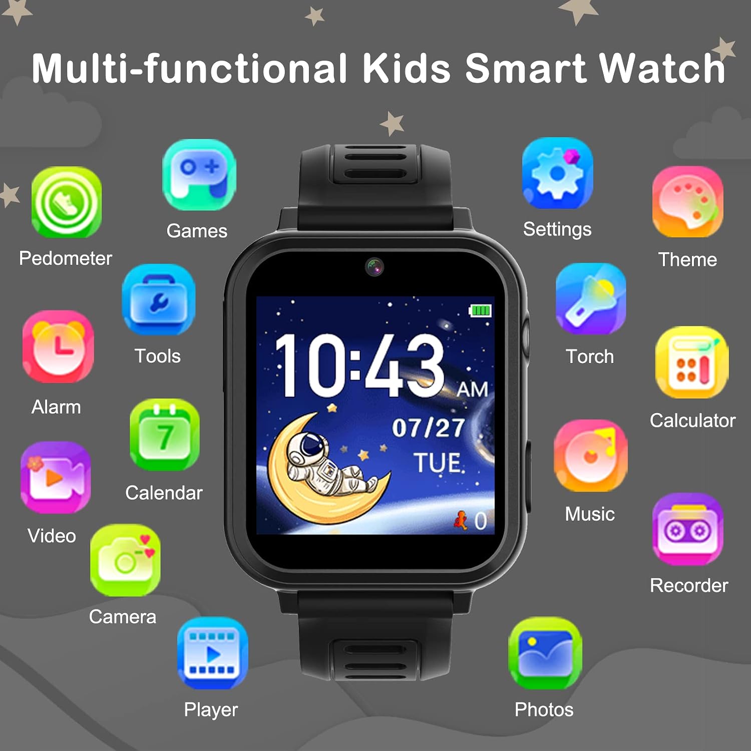 Phyulls Smart Watch for Kids