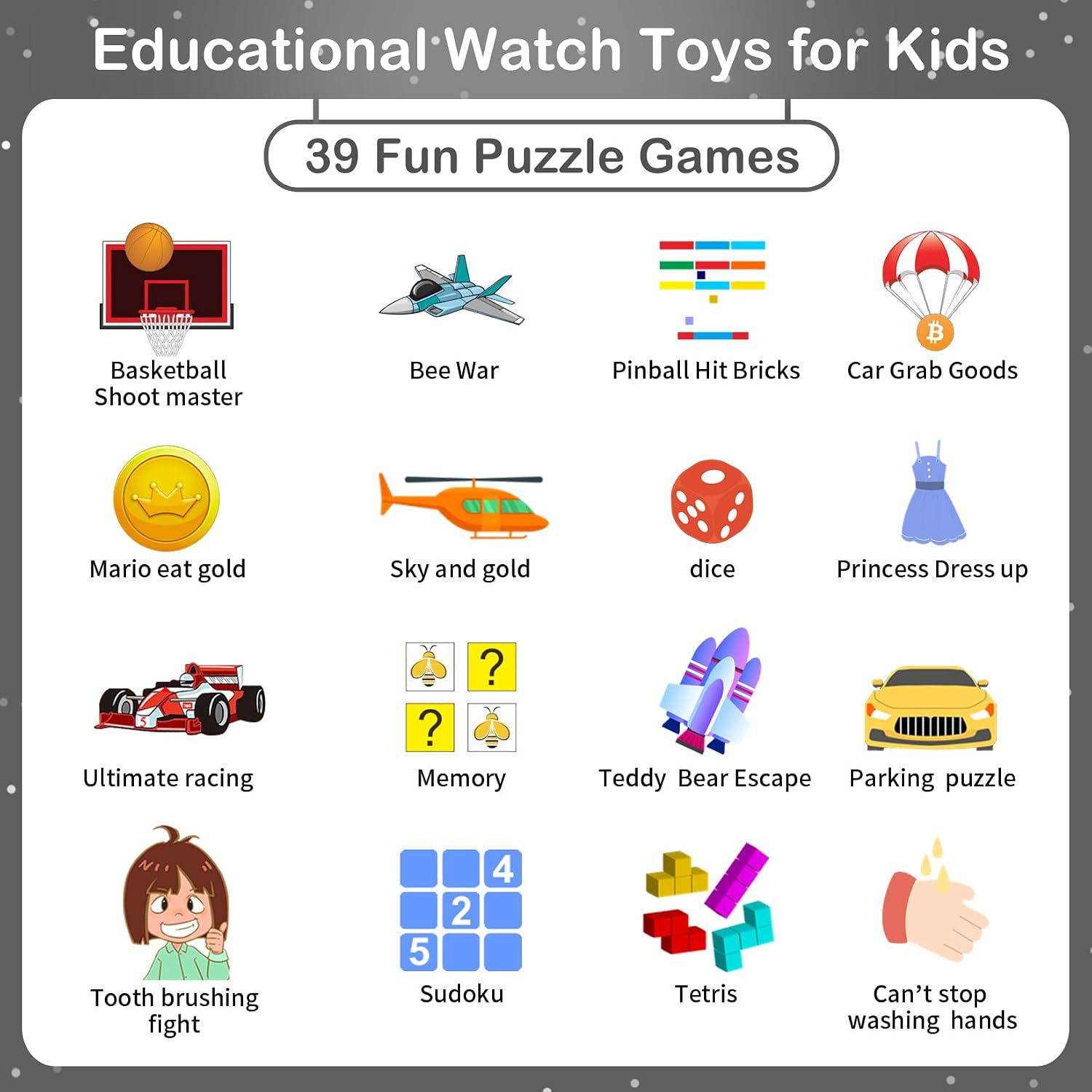 Phyulls Smart Watch for Kids