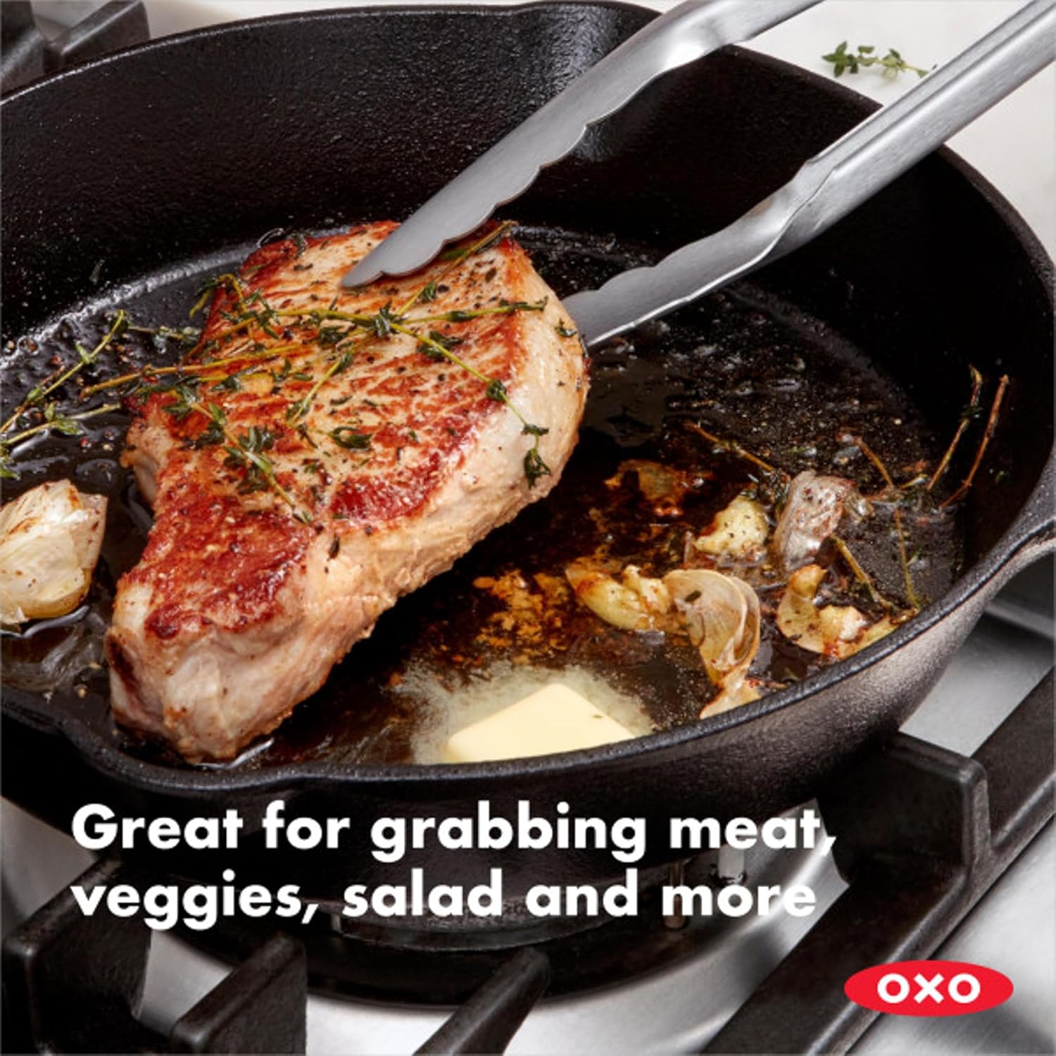 OXO Good Grips 12-inch Locking Tongs