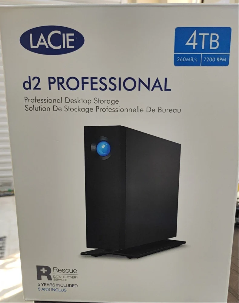 LaCie d2 Professional 20TB Desktop External Hard Drive