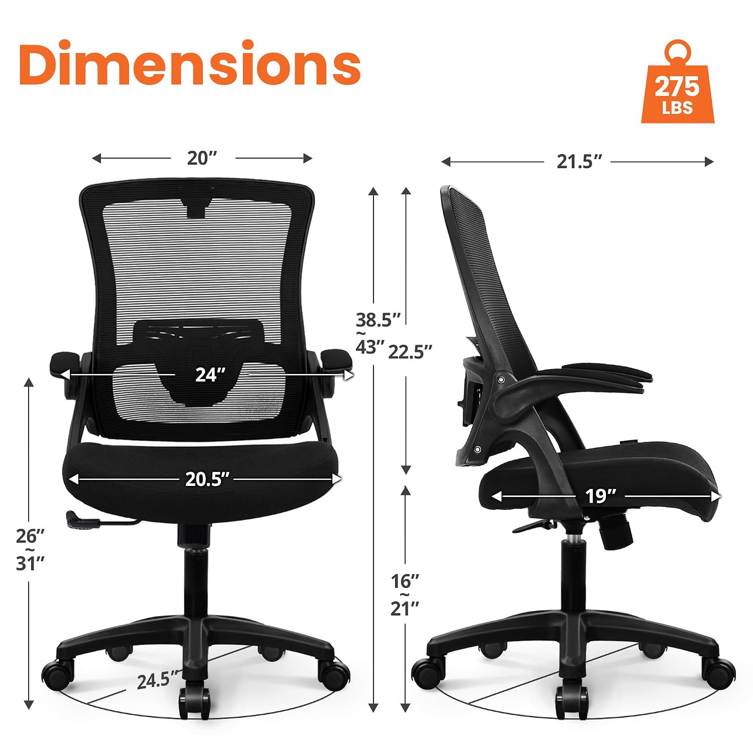 NEO CHAIR NEO High Back Mesh Office Chair