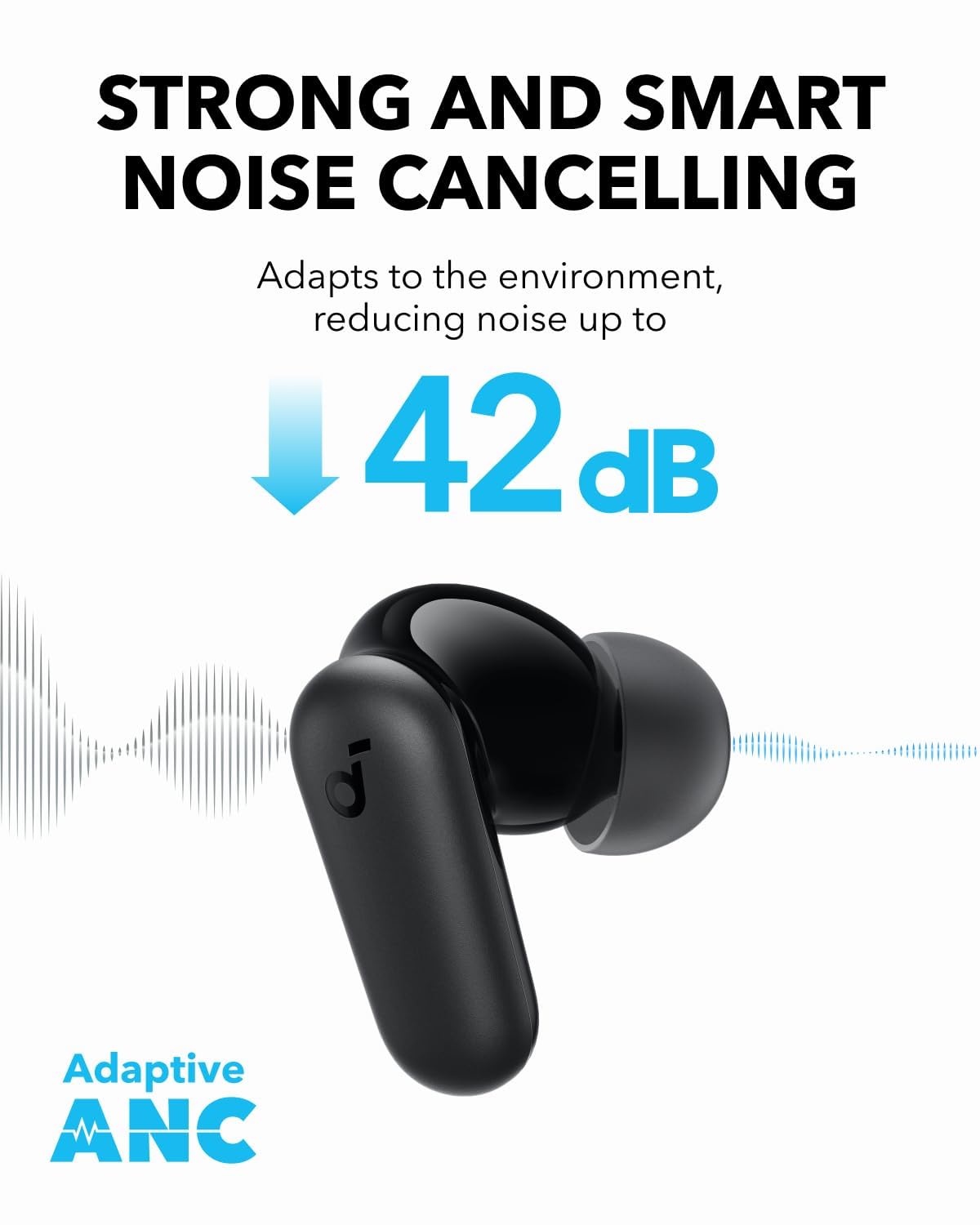 Soundcore P30i by Anker Noise Cancelling Earbuds
