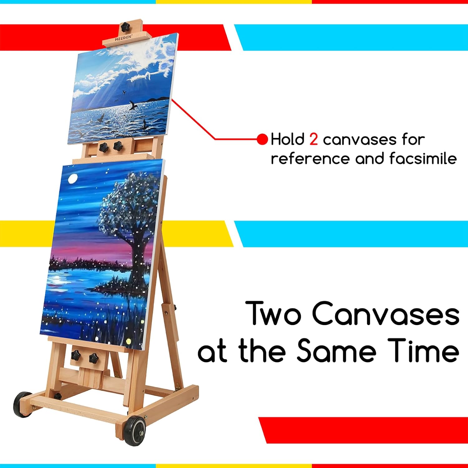 MEEDEN Versatile Studio H-Frame Easel