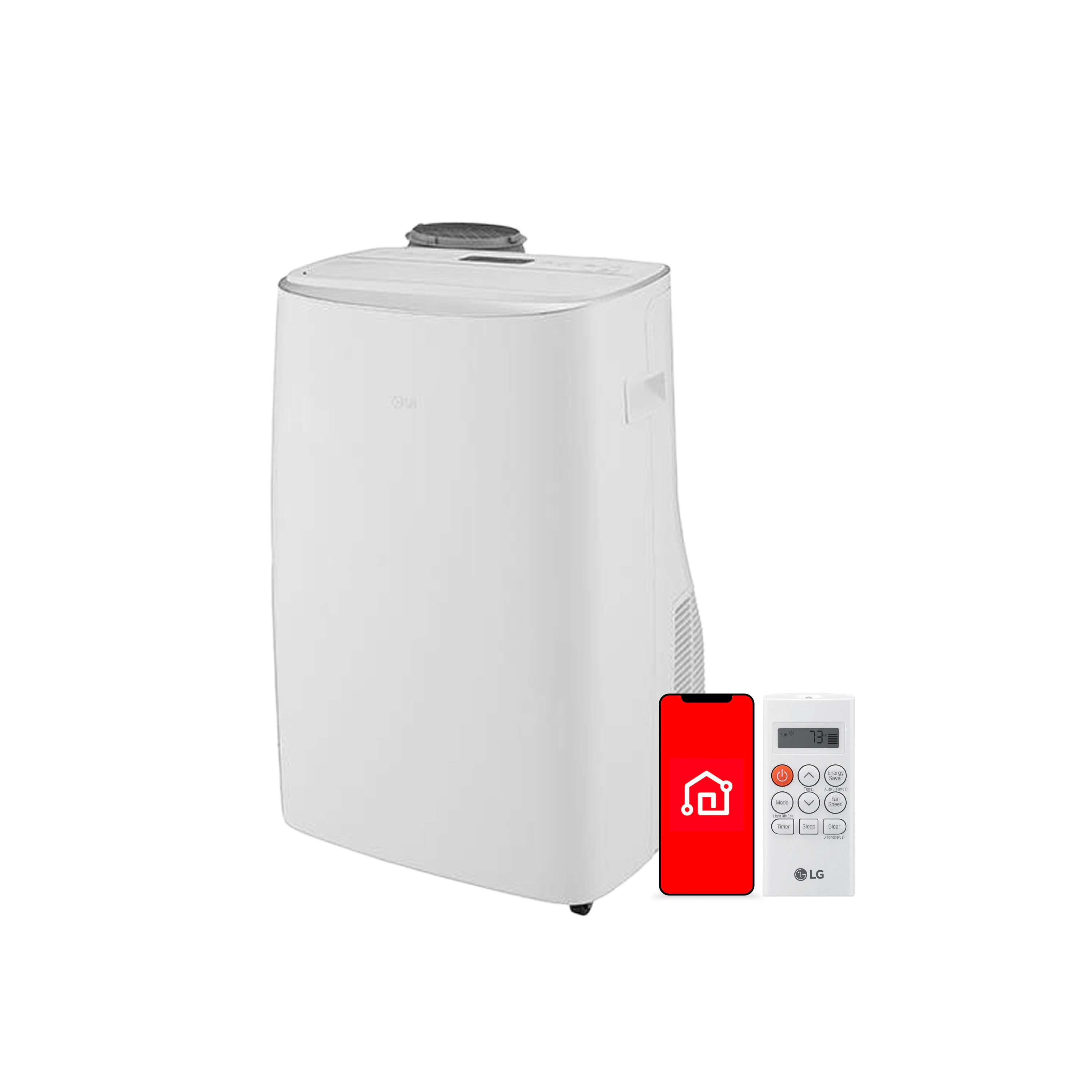 LG Dual Inverter 10000 BTU Portable Air Conditioner