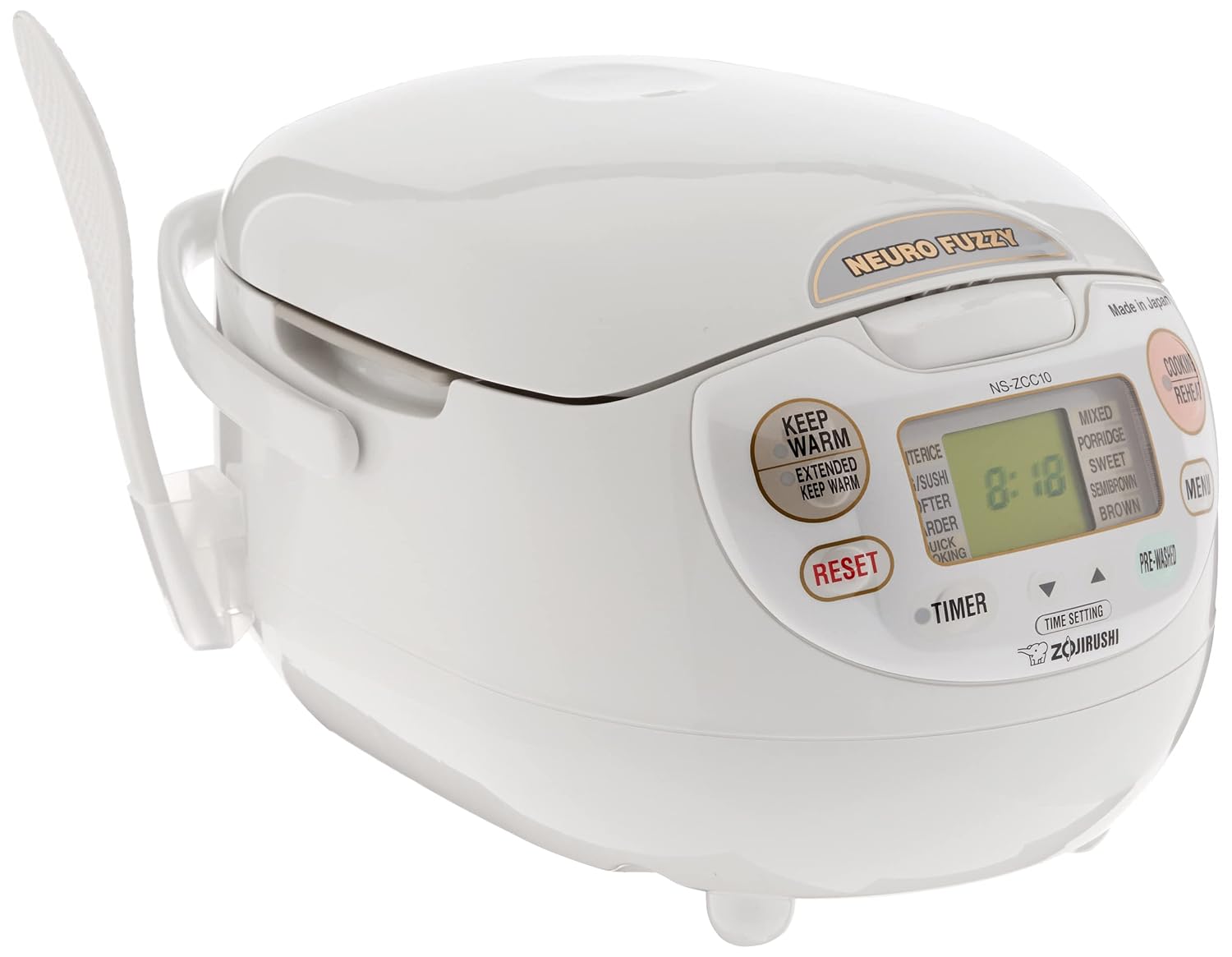 Zojirushi NS-ZCC10 Neuro Fuzzy Rice Cooker