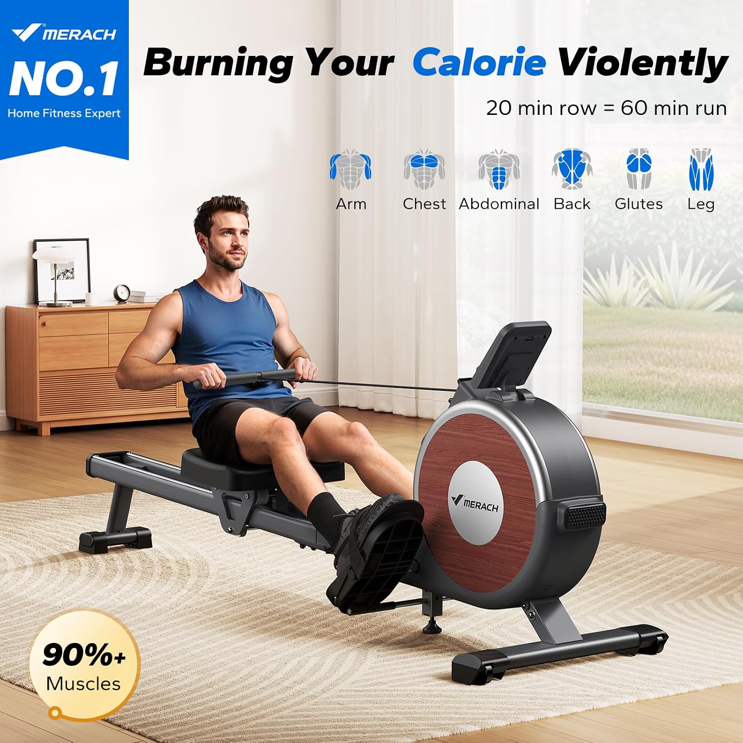 MERACH Rowing Machine