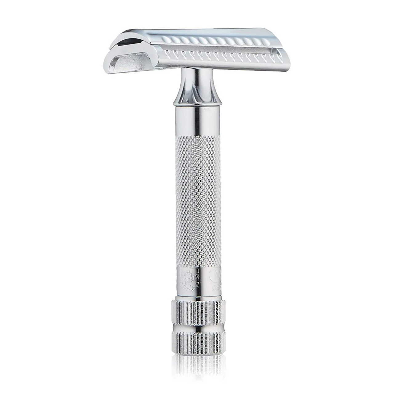 MERKUR Mk34c Double Edge Razor with Heavy Duty Short Handle