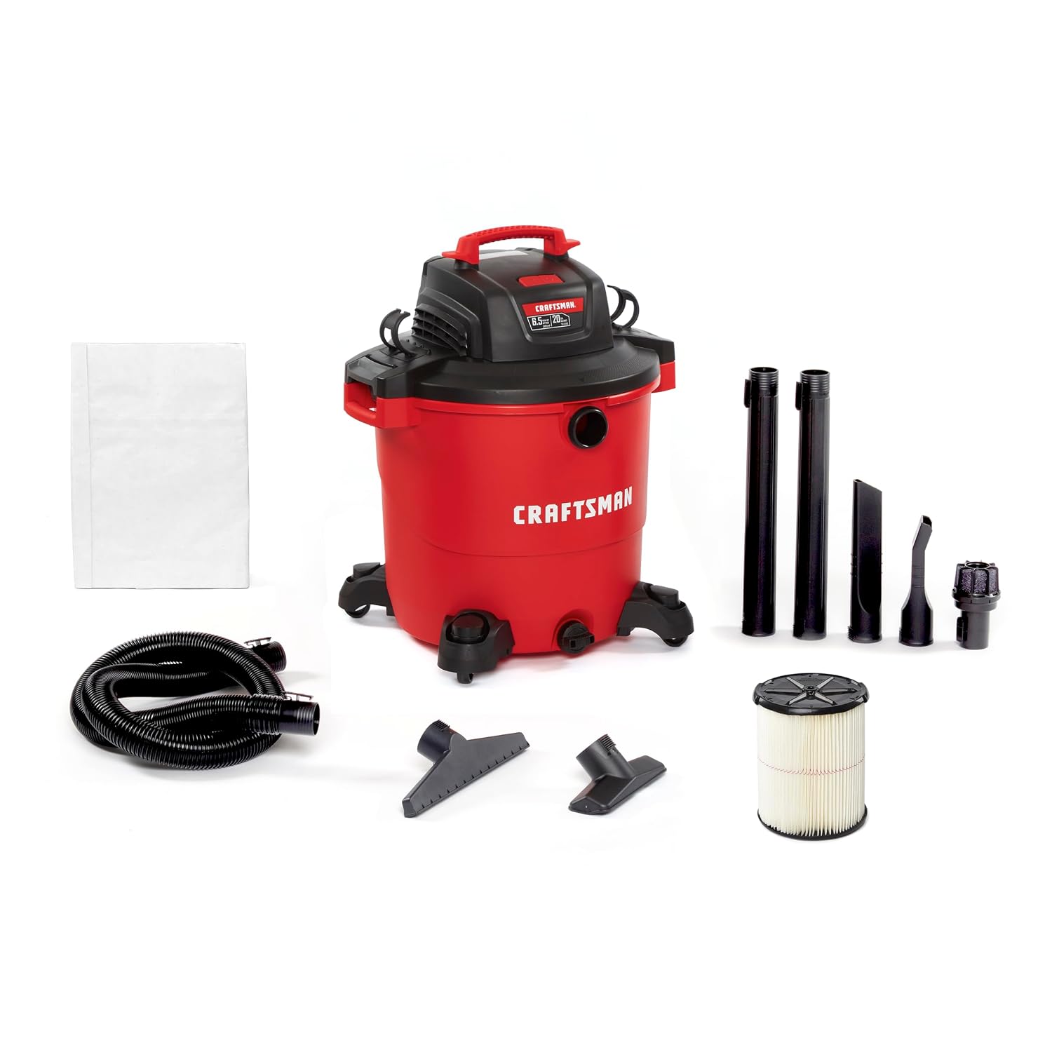 Craftsman 6-Gallon 3.5 Peak HP Wet/Dry Shop Vacuum