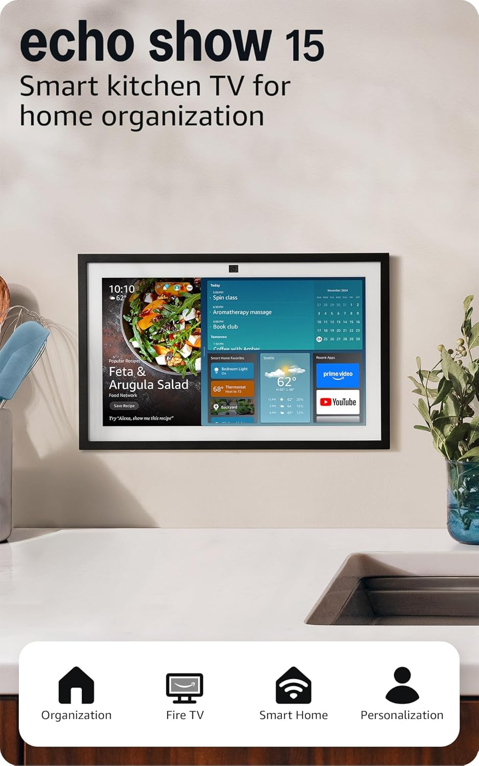 Amazon Echo Show 15 Smart Display