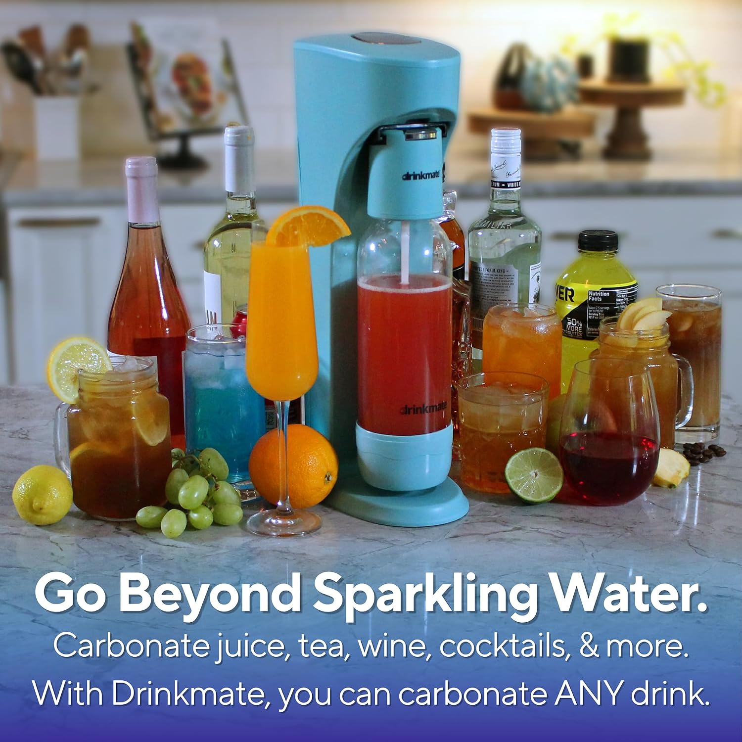 DrinkMate OmniFizz Sparkling Water Maker