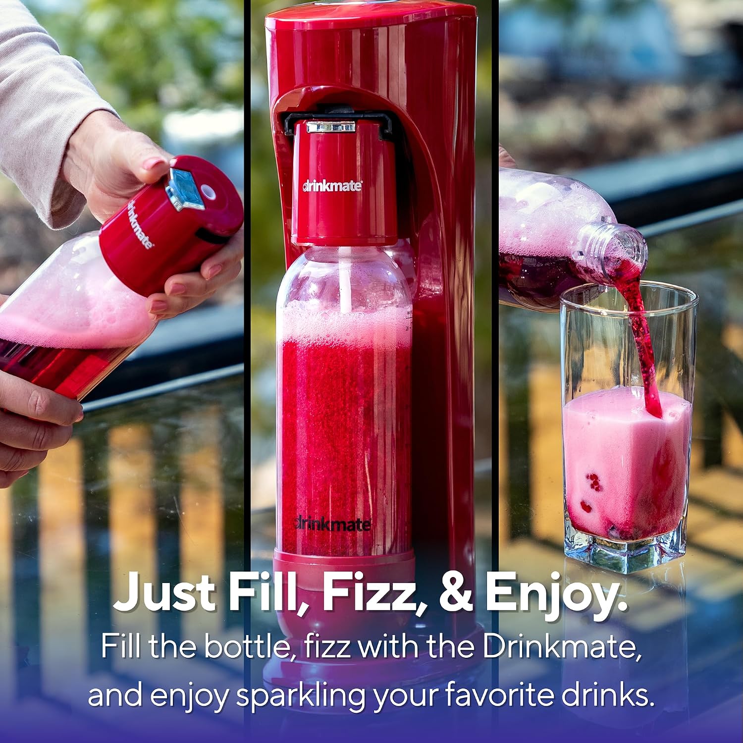 DrinkMate OmniFizz Sparkling Water Maker