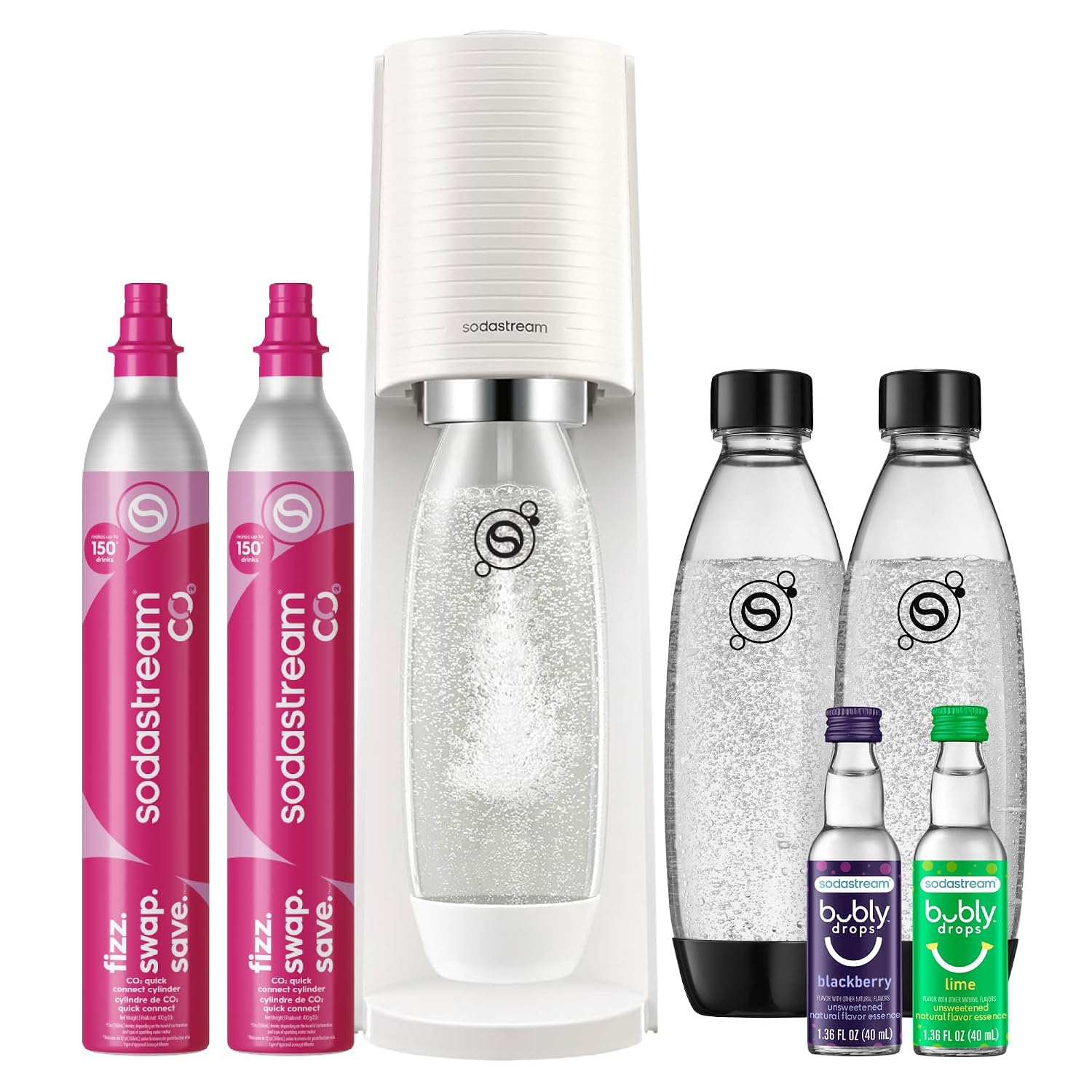 SodaStream Terra Sparkling Water Maker (Misty Blue)