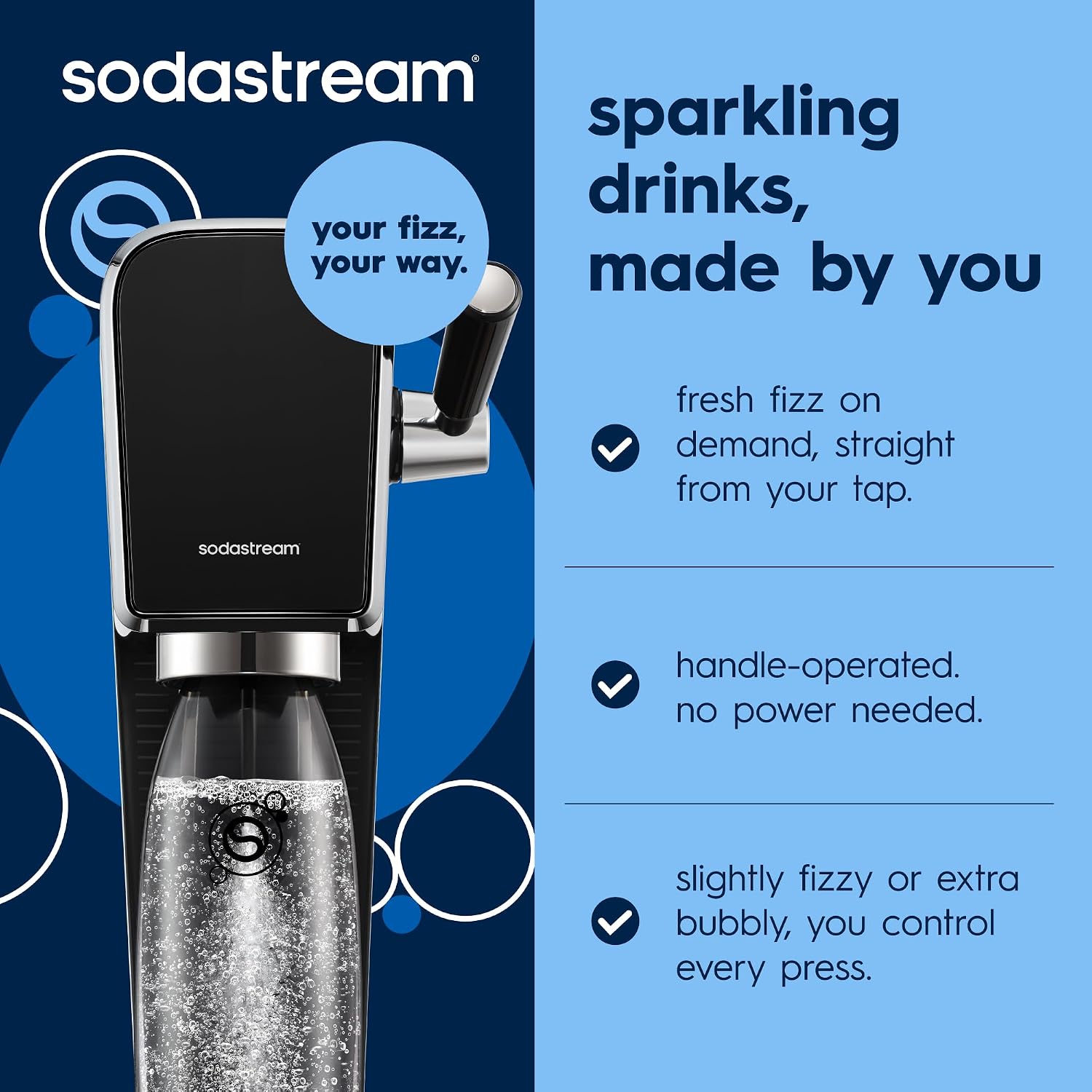 SodaStream Art Sparkling Water Maker Value Bundle