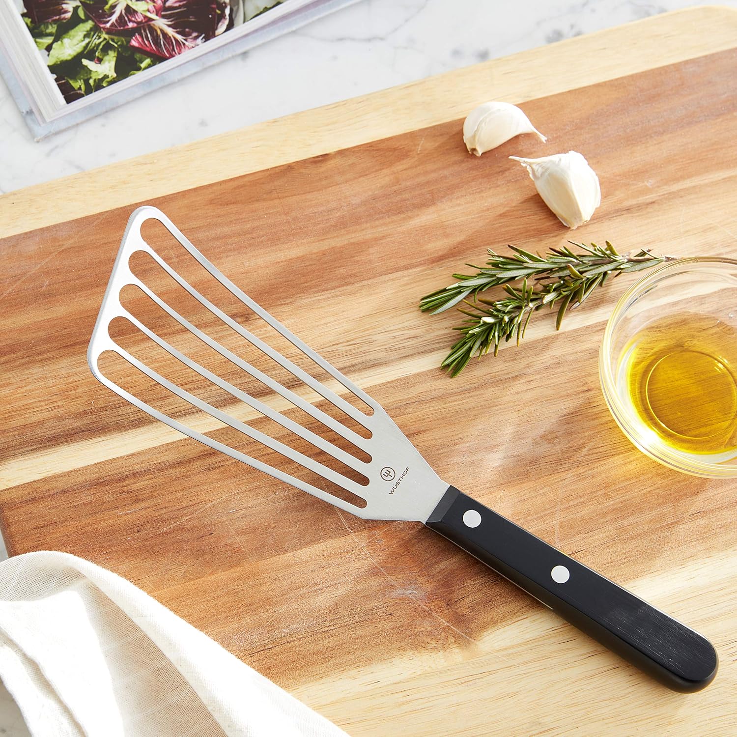 Wüsthof Gourmet 6.5-inch Offset Slotted Spatula