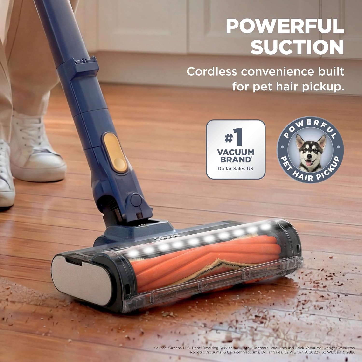 Shark Cordless Pet Stick Vacuum Cleaner IY143H