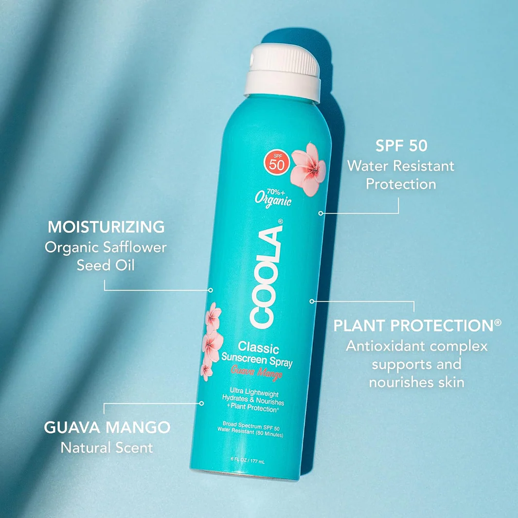 COOLA Organic Sunscreen Spray SPF 50
