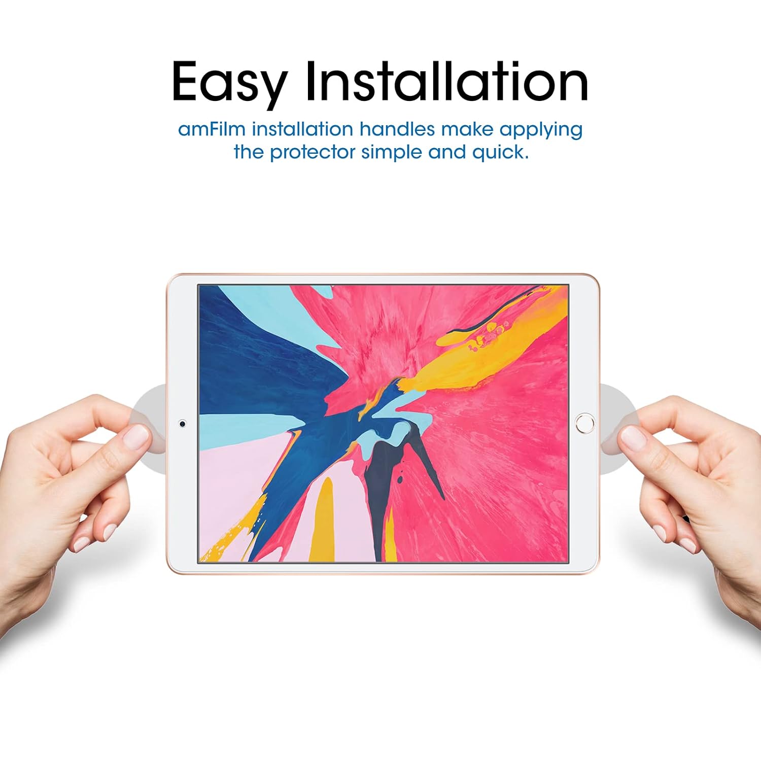 amFilm Screen Protector for iPad Air 3 Tempered Glass