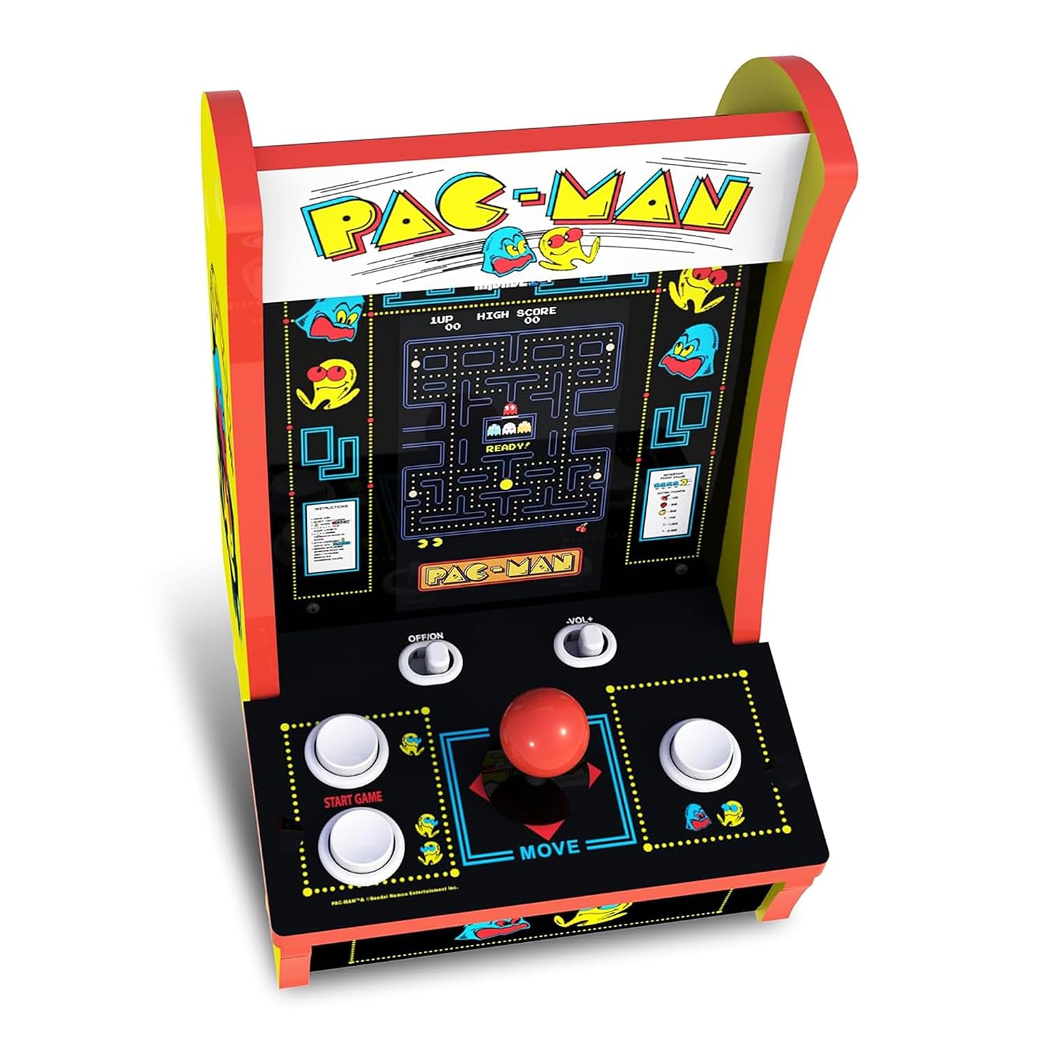 Arcade1Up Pac-Man Countercade Countertop Arcade Machine